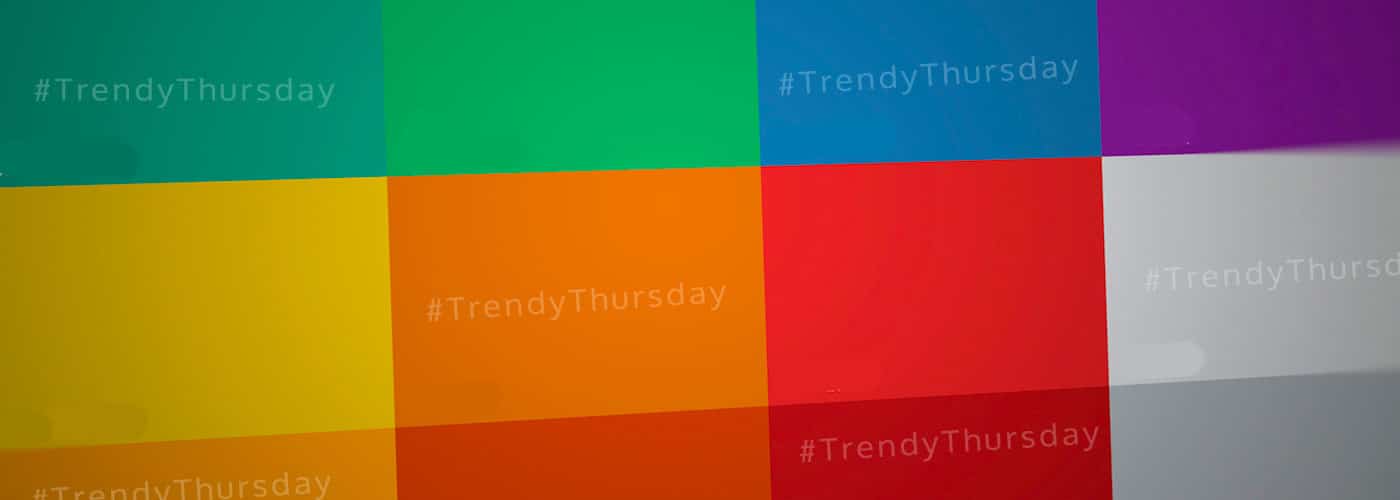 Trendy Thursday: Flat Design